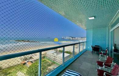 Imagem 4: Apartamento frente mar com sacada Pitangueiras Guarujá