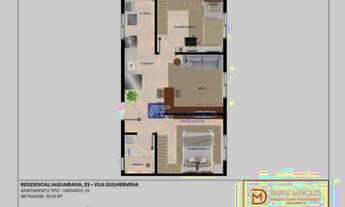 Imagem 3: Apartamento com 2 dormitórios à venda, 38 m² por R$ 285.000,00 - Vila Guilhermina - São Pa