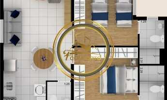 Imagem 4: Apartamento com 2 suítes e 1 vaga no Tatuapé