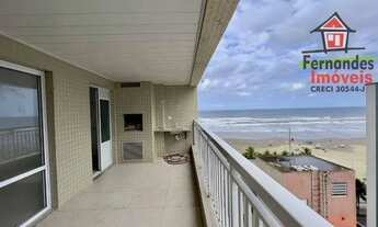 Imagem 1: Apartamento alto padrão vista lateral mar com 3 dormitórios para venda, 123 m² por R$ 1.2