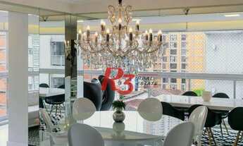 Imagem 2: Apartamento com 3 dormitórios para locação, 171 m² - Embaré - Santos/SP