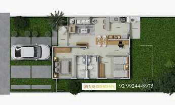 Imagem 5: Casas Bella Ville 80m² 2qts Fachada Ganhe o projeto e 1 ano de condomínio