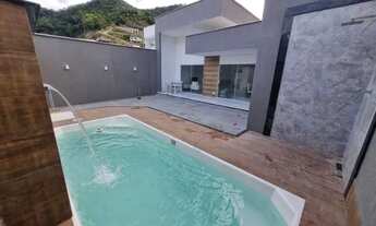 Imagem: Casa Linear com piscina