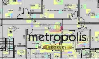 Imagem 3: Apartamento à venda, 38 m² por R$ 294.000,00 - Vila Valparaíso - Santo André/SP