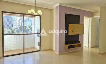 Imagem 2: Apartamento semimobiliado para locação, 3 quartos, próximo a Unimed, Centro, Ponta Grossa