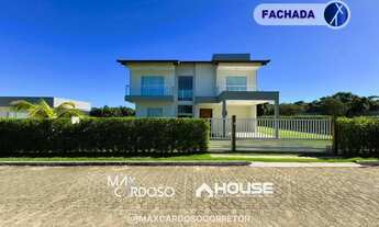 Imagem 2: Casa Duplex Nova de 05 suítes e 1.700 m² de área com lazer em condomínio fechado em Guarap