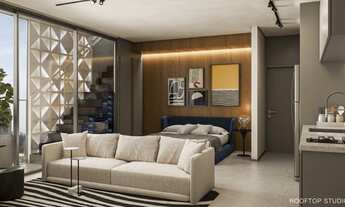 Imagem 2: Charmoso Studio Duplex com vista para o Cristo no Humaitá