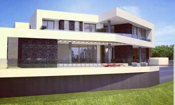 Imagem 5: Lote plano com 1.400m, vista definitiva e privilegiada para a mata, ampla frente