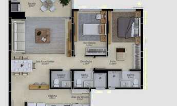 Imagem 3: FLORIANóPOLIS - Apartamento Padrão - Agronômica