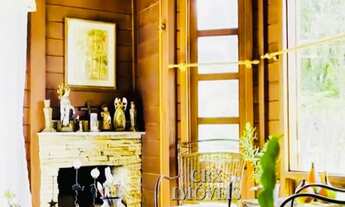 Imagem 4: Linda casa no condomínio Veredas, com piscina, área gourmet e lareira!