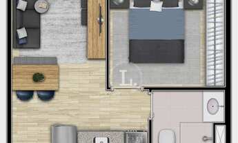 Imagem 7: Apartamento com 1 dormitório, 25 m², à partir de R$ 210.000 - Barra Funda