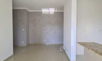 Imagem 6: Locação na Ponta da Praia Andar Vista Livre 1 Dormitório Sacada com Churrasqueira Vaga Dem