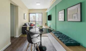 Imagem 2: Apartamento para aluguel e venda possui 45 metros quadrados com 1 quarto