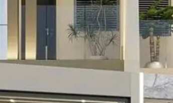 Imagem: Casa de alto padrão em construção no