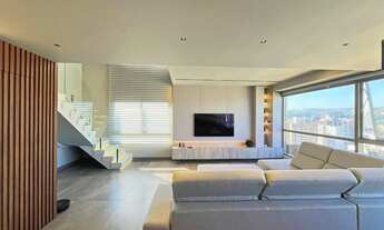 Imagem 6: Lindíssimo apartamento Duplex, mobiliado, andar alto de 2 dormitórios; 2 vagas de garagem