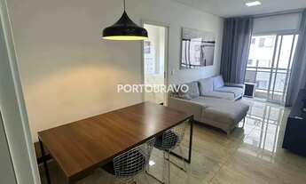 Imagem 3: APARTAMENTO MOBILIADO LOCAÇÃO EM ALPHAVILLE - 49m² Suite Lavabo 1 Vaga