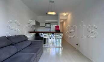 Imagem 4: Apartamento estilo duplex disponível para locação contendo 50m², 01 dormitório e 01 vaga