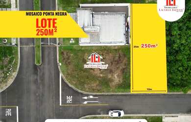 Imagem: Lote no Mosaico Ponta Negra 250m² limpo