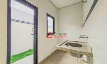 Imagem 6: Casa com 3 dormitórios à venda, 216 m² por R$ 1.900.000,00 - Alphaville Nova Esplanada - V