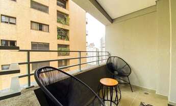 Imagem 2: Apartamento com 1 Quarto para alugar, 24m² - Perdizes