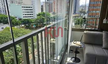 Imagem 6: Studio de Luxo para Locação na Vila Mariana, São Paulo-SP: 1 Quarto, 1 Banheiro, 35,08 m²