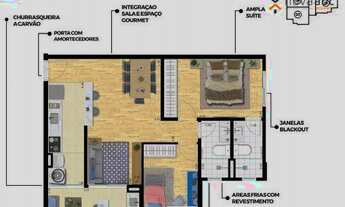 Imagem 5: Apartamento à venda, 65 m² por R$ 415.000,00 - Vila Curuçá - Santo André/SP