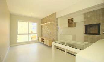 Imagem 2: Lindo Apartamento 1 Dormitório Novo e Semi-Mobiliado, c Churrasqueira e 1 vaga box garagem