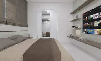 Imagem 5: Sobrado de auto padrão com arquitetura e design hiper modernos 4 Suítes no condomínio mira