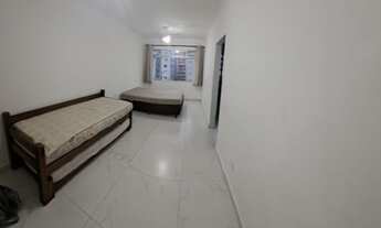 Imagem 2: Apartamento Sala Living 39m² Praia Grande Prédio em Frente a Praia