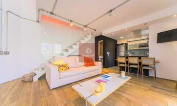 Imagem 3: Loft capa de revista mobiliado para venda porteira fechada mobiliado