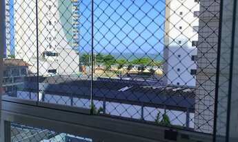 Imagem: Na quadra do mar Praia de Itaparica, amplo