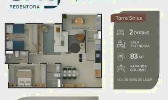 Imagem 3: O Sky Redentora é a materialização do equilíbrio entre sofisticação, bem-estar e localizaç