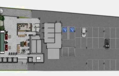 Imagem 4: Sala comercial com acabamento 1 locação