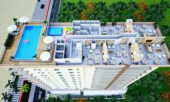 Imagem: Lançamento, prédio frente praia, apartamento