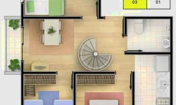 Imagem 3: Torro cobertura Apartamento cobertura com 3 dormitórios