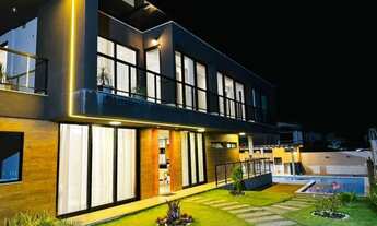 Imagem 4: Casa Alto Padrão em Barra de Jacuípe, 6 Suítes (com ar), Piscina, Área Gourmet e Jogos