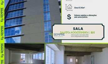 Imagem: Sala para alugar, 67 m² e 01 vaga - Santo