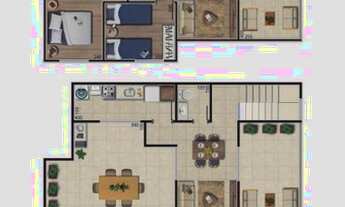 Imagem 7: Apartamento à venda, 72 m² por R$ 285.000,00 - Mariano Procópio - Juiz de Fora/MG