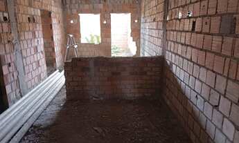 Imagem 4: Construção 7mt de frente por 28 de fundo construída 7por 21 na laje