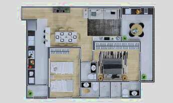 Imagem 2: PRAIA GRANDE - Apartamento Padrão - MIRIM