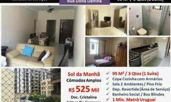 Imagem: Apartamento para venda tem 95 metros quadrados