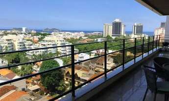 Imagem 3: Apartamento de 3 quartos na Barra c/126m2, andar alto e ampla vista mar