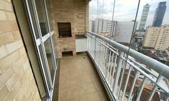 Imagem 5: Apartamento para aluguel com 98 metros quadrados com 2 quartos em Gonzaga - Santos - SP