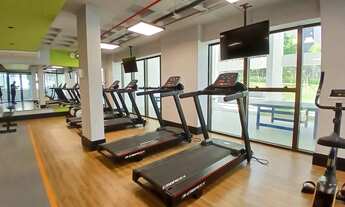 Imagem 5: Apartamento novo, com 54m², varanda, sala de estar e jantar, 2 quartos sendo 1 suíte, wc s