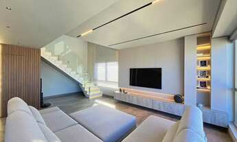 Imagem 3: Lindíssimo apartamento Duplex, mobiliado, andar alto de 2 dormitórios; 2 vagas de garagem