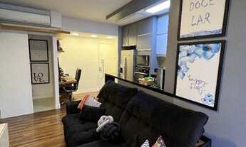 Imagem 2: Apartamento com 1 dormitório à venda, 48 m² por R$ 499.000 - José Menino - Santos/SP