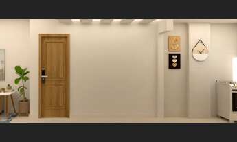 Imagem 2: Apartamento para venda possui 55 metros quadrados com 2 quartos