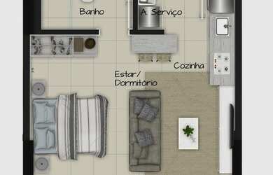 Imagem 7: Studio residencial para venda, Boqueirão, Passo Fundo - ST6942