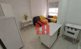 Imagem 3: Kitnet com 1 dormitório para alugar, 21 m² por R$ 1.500,00/mês - Aparecida - Santos/SP