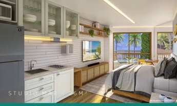 Imagem 3: Apartamento para venda possui 25 metros quadrados com 1 quarto